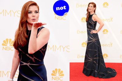 <i>Smash</i> star Debra Messing doesn't quite make a smash in this number.