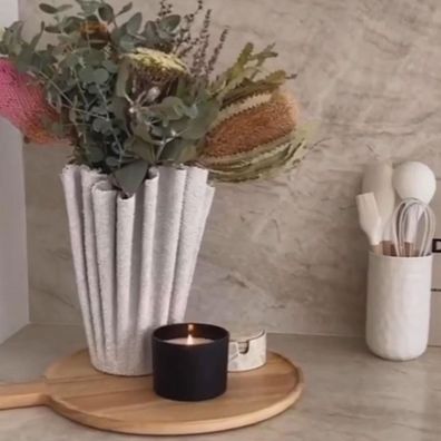 DIY vase hack upcycle