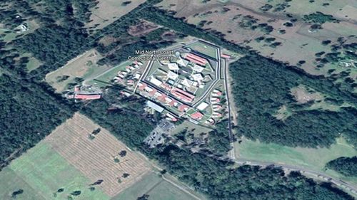 The Mid North Coast Correctional Centre where the inmate was found dead. 