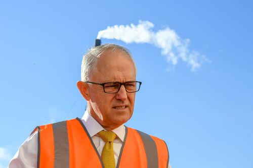 Prime Minister Malcolm Turnbull announced the infrastructure spending this morning in Sydney. (AAP)