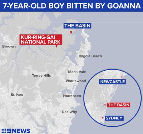 The incident took place at The Basin campground, near Pittwater. (9NEWS)