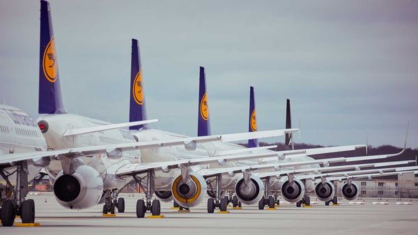 Lufthansa planes