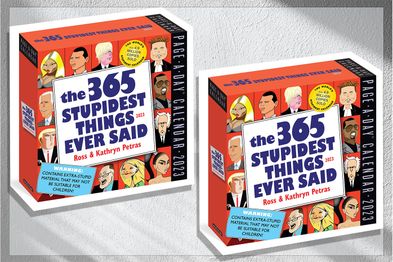 9PR: 365 Stupidest Things Ever Said Page-A-Day Calendar 2023