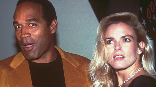 O.J. Simpson and his ex-wife, Nicole Brown Simpson, are shown in this October 19, 1993, file photo. On June 12, 1994, Nicole Brown Simpson was slashed to death along with a friend, Ronald Goldman, outside her condominium in Los Angeles.