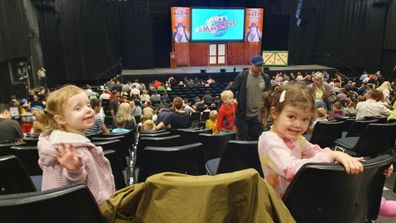 Young Andy fans enjoy the show in Sydney