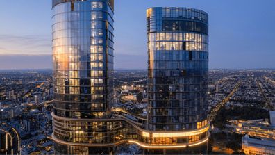 Apartment luxury design real estate Melbourne towers 