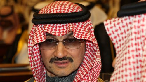 Billionaire Saudi Prince Al-Walid bin Talal has been arrested. (AAP file image)