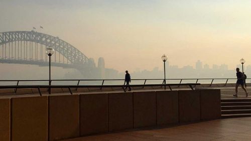 Hazard reduction burns to continue for second day after Sydney enveloped by smoke haze