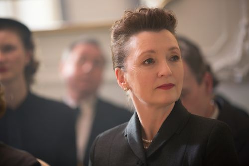 Lesley Manville appears in a scene from Phantom Thread. (AAP)