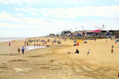 Mablethorpe beach in Mablethorpe