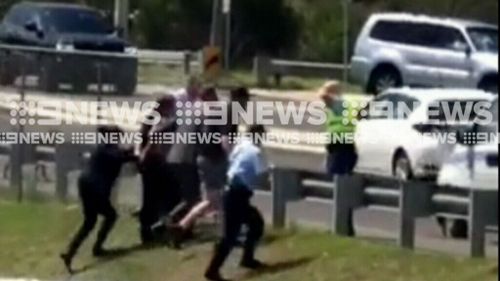 The men are expected to face a lengthy list of charges. (9NEWS)