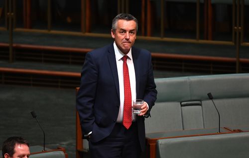 Former Minister Darren Chester is touted as a potential leader (AAP)