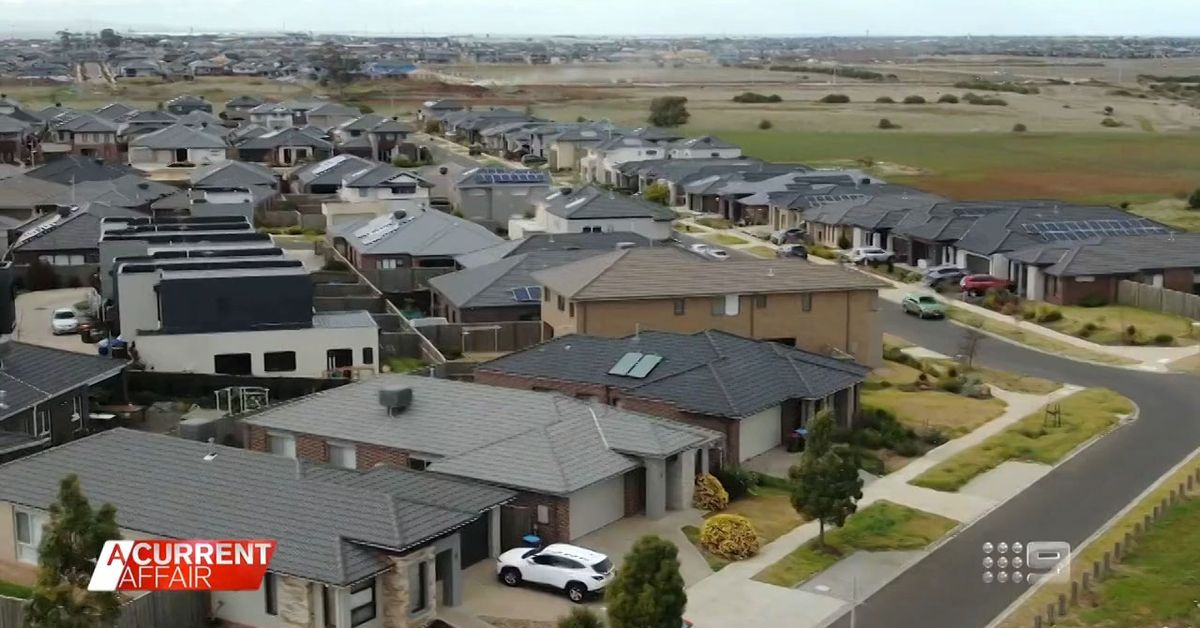 Places where most Aussies face mortgage stress, as almost half of households spend more than they earn - Nine Shows