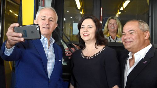 Mrs Palaszczuk said Mr Turnbull was "far more difficult" to deal with than Mr Abbott. (AAP)