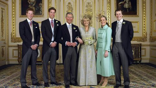 Prince Charles and Camilla were married in Guildhall. (Getty)