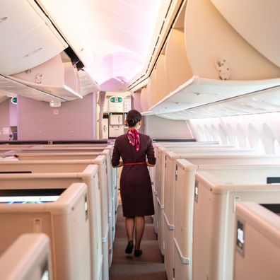 Shanghai flight attendant