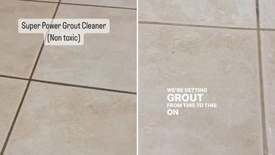 Grout cleaning hacks