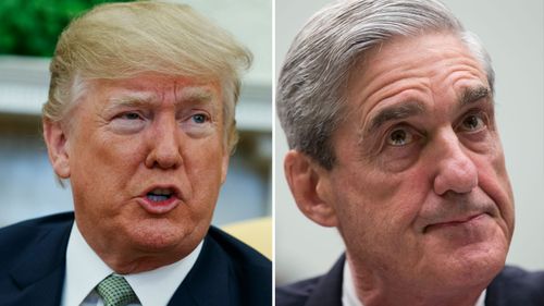 Special counsel Robert Mueller, right, has requested an interview with US President Donald Trump over his Russia links.