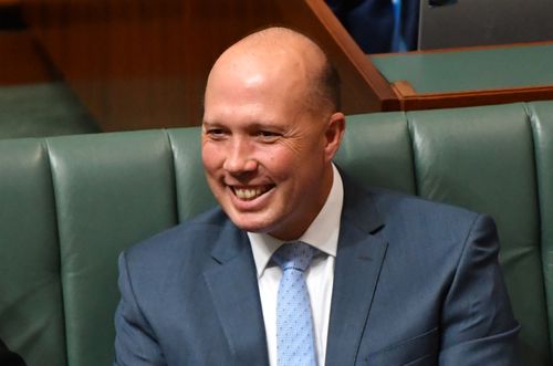 Minister for Immigration Peter Dutton has expressed concern over foreign-born criminals abusing the legal system. Picture: AAP