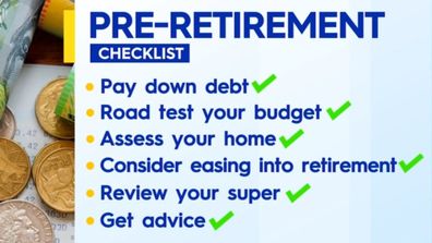 Pre-retirement checklist