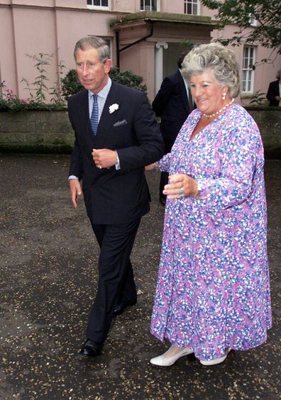 Lady Mary Colman with Prince Charles