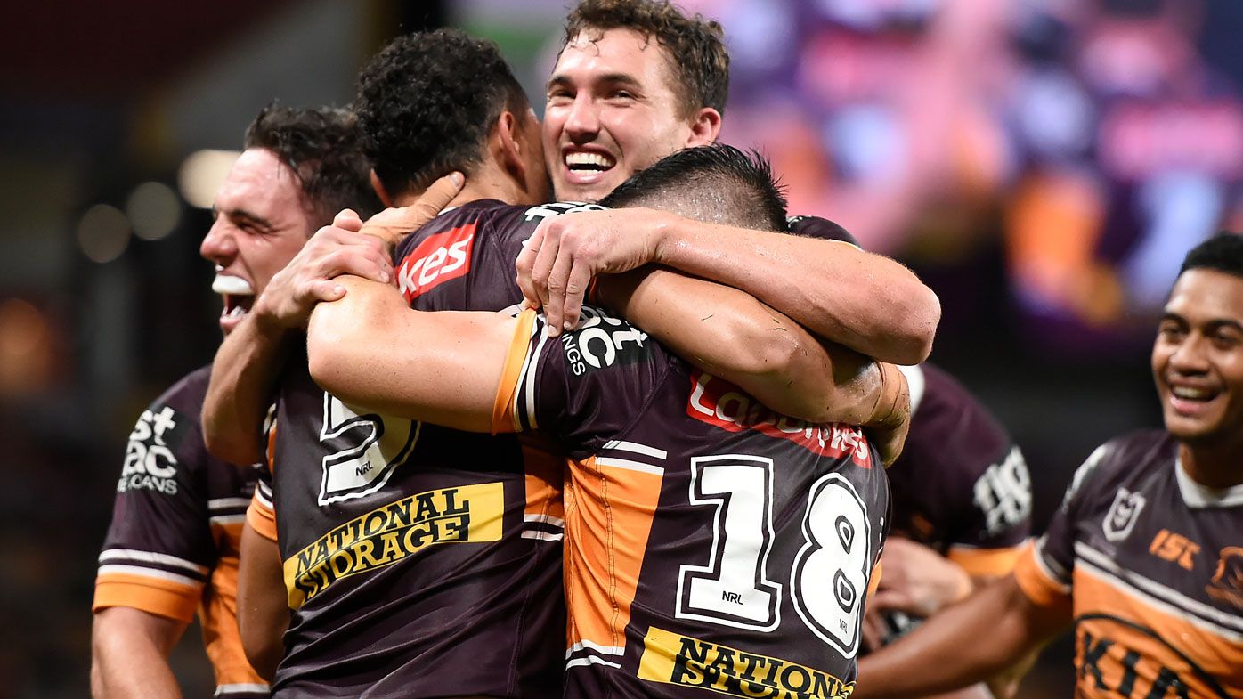 The Brisbane Broncos snap their six-games losing streak. (Getty)