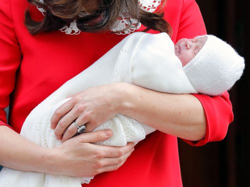 The new royal's official title is His Royal Highness Prince Louis of Cambridge. (PA/AAP)
