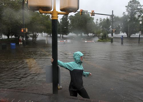 At 2am local time, Florence was located about 55km east of Wilmington, North Carolina.