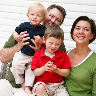 Isaac and family younger