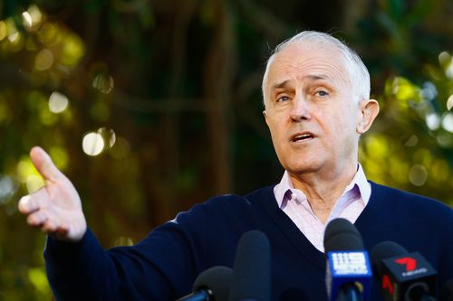 The PM said he wasn't aware of the level of discussions between Malcolm Turnbull and Mr Shorten.