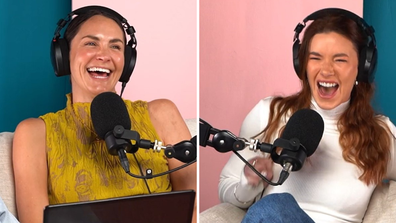 Brittany Hockley and her co-host Laura Byrne laughed over the dress code misinterpretation.