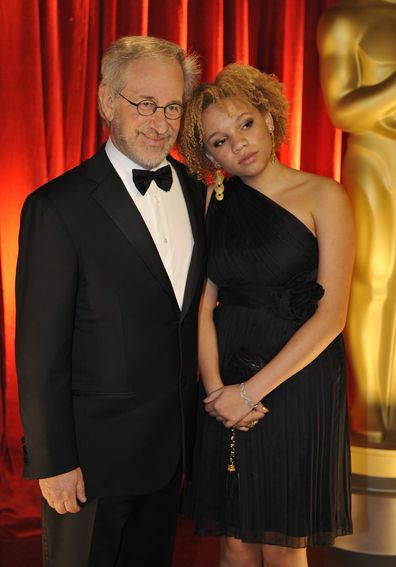 Steven Spielberg, daughter Mikaela Spielberg, Academy Awards, 2009