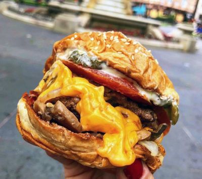 Five Guys Cheeseburger, London