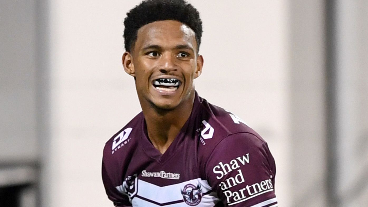'Go you good thing!': Manly speedster Jason Saab's booming grin on the fly lights up Queensland