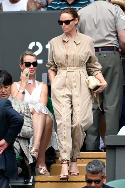 Designer Stella McCartney at Wimbledon 2018