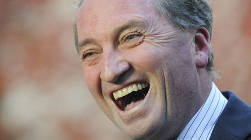 Joyce concedes 'tough time' for coalition, supports PM
