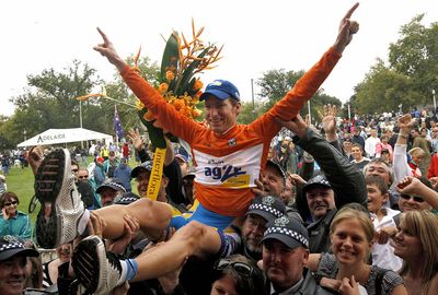 While Swiss rider Martin Elmiger rode in on a wave of success in 2007.