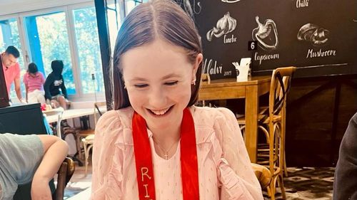 Charlotte, student at Santa Sabina College