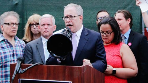 New York City Comptroller Scott Stringer manages the city's pension fund, which has US$1 billion invested in Facebook.(AAP)
