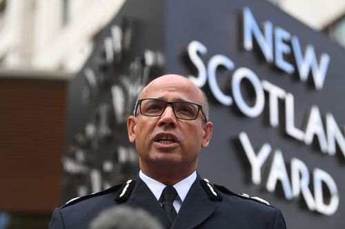 Metropolitan Police Assistant Commissioner Neil Basu said the suspect driver was not known to authorities and is currently not negotiating with officers.