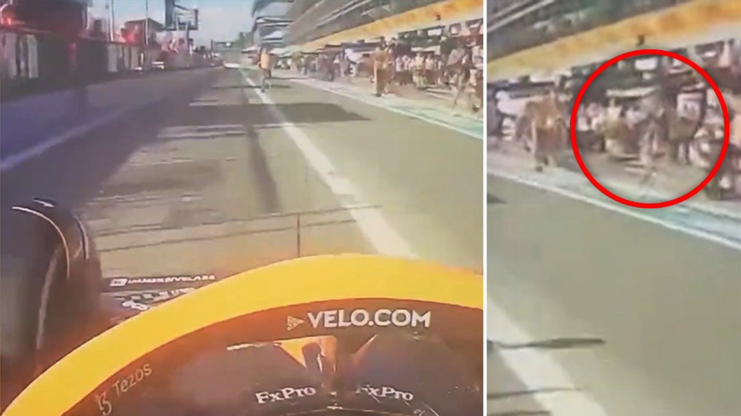Daniel Ricciardo livid with rogue photographer after pitlane near miss