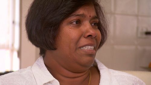 Maha Singaravelu is worried how much of an impact witnessing the alleged knife attack has had on her daughter.