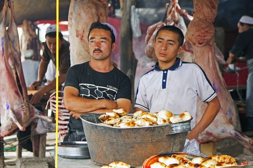 China’s Xinjiangis region is home to open-air bazaars