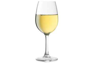 Riesling (white wine):
80 percent of a glass is 100 calories