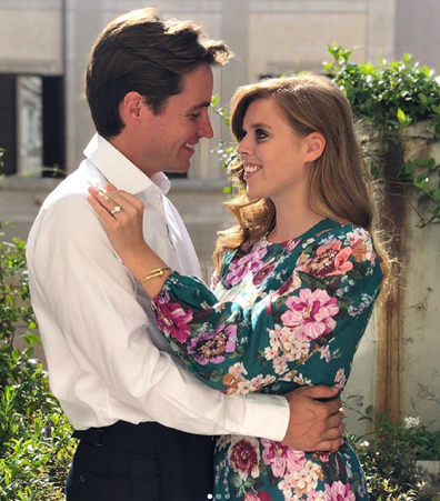 Princess Beatrice is engaged.