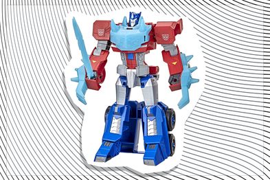 Transformers Optimus Prime Mandalorian kids toy