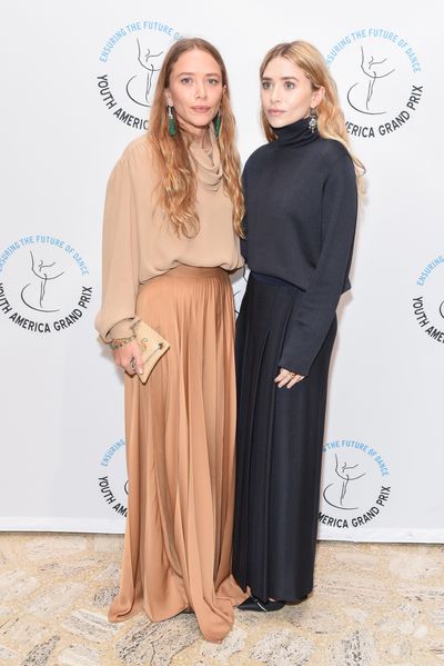 Mary-Kate and Ashley Olsen in The Row at the YAGP Stars of Today Meet The Stars of Tomorrow Gala in New York,  April, 2018&nbsp;