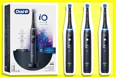 9PR: Oral-B iO 7 Electric Toothbrush, Black