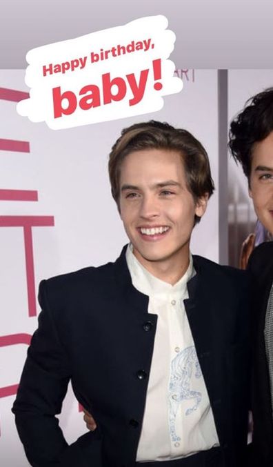 Riverdale star Cole Sprouse, birthday message