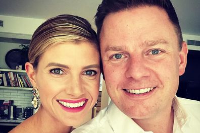 Jodie Speers with husband Ben Fordham.